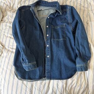 OZMA Field Indigo Denim Shirt